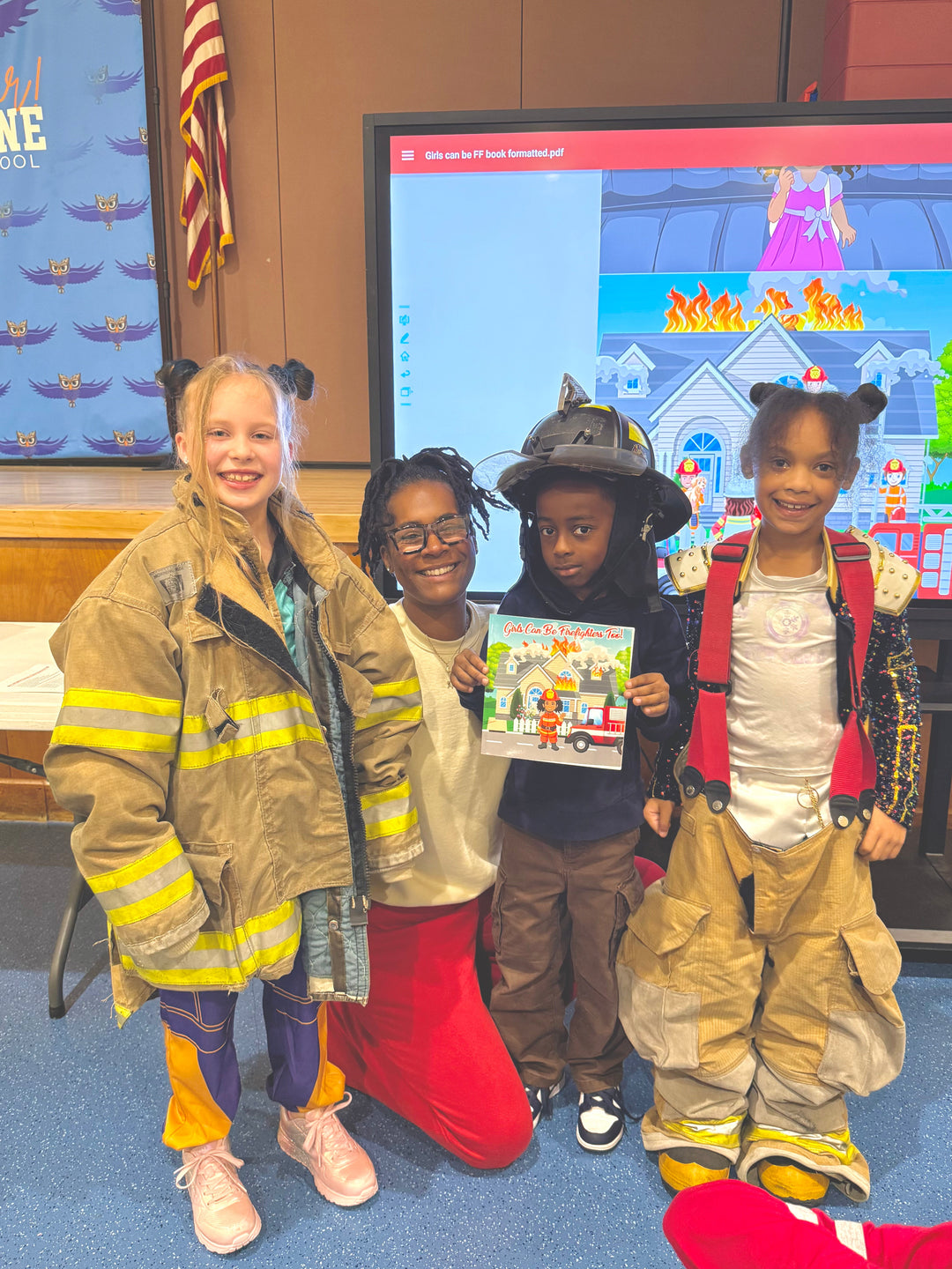 Fire Prevention Day at Maple Lane Elementary School 📕